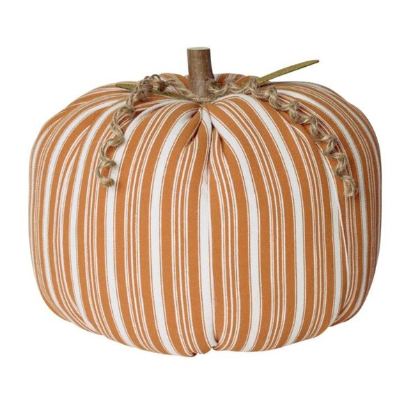 Collins Painting Other - Orange Striped Fabric Pumpkin/NWT/XL